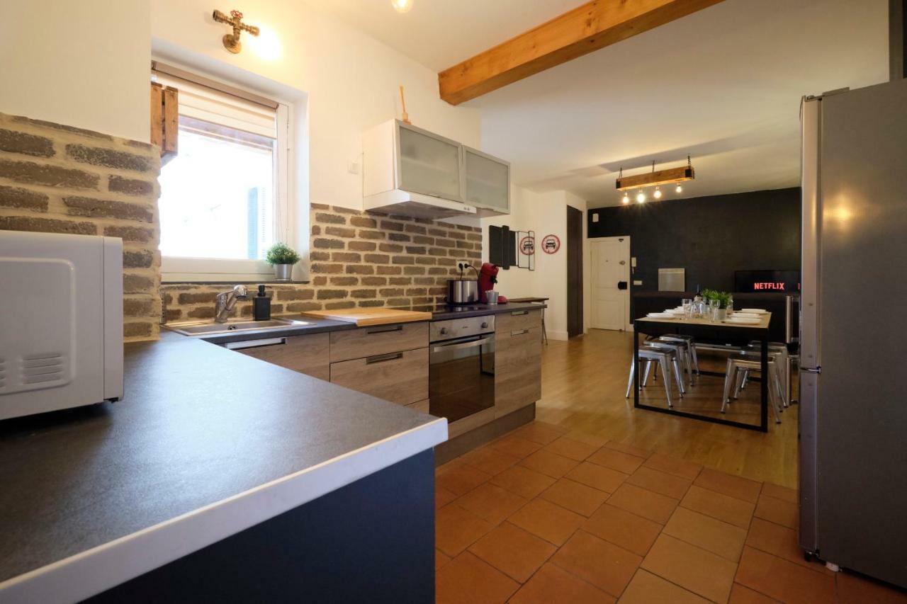 Melina - Appartement Dans Les Remparts De La Bastide Avec Parking Et Terrasse Carcassonne Dış mekan fotoğraf