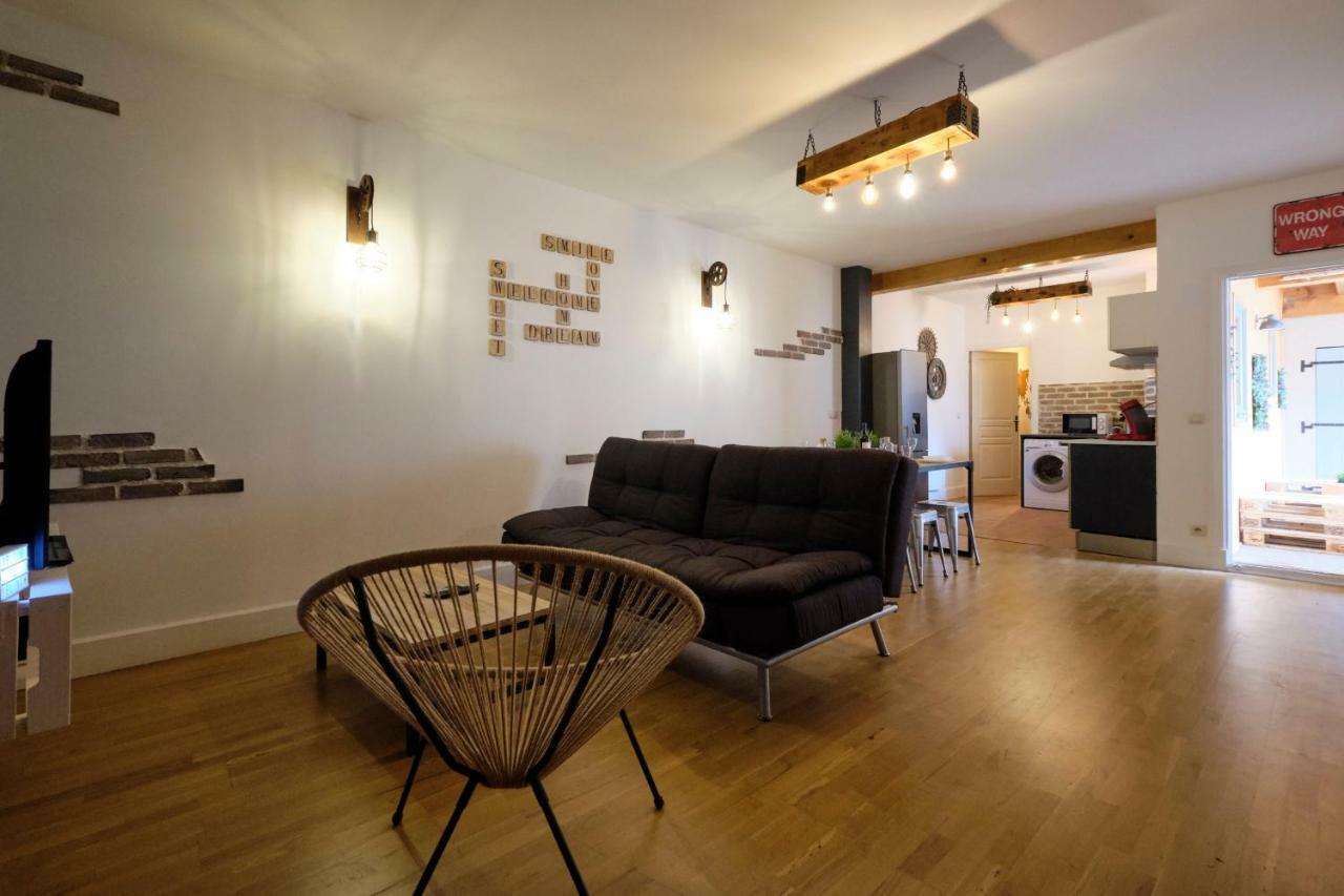 Melina - Appartement Dans Les Remparts De La Bastide Avec Parking Et Terrasse Carcassonne Dış mekan fotoğraf