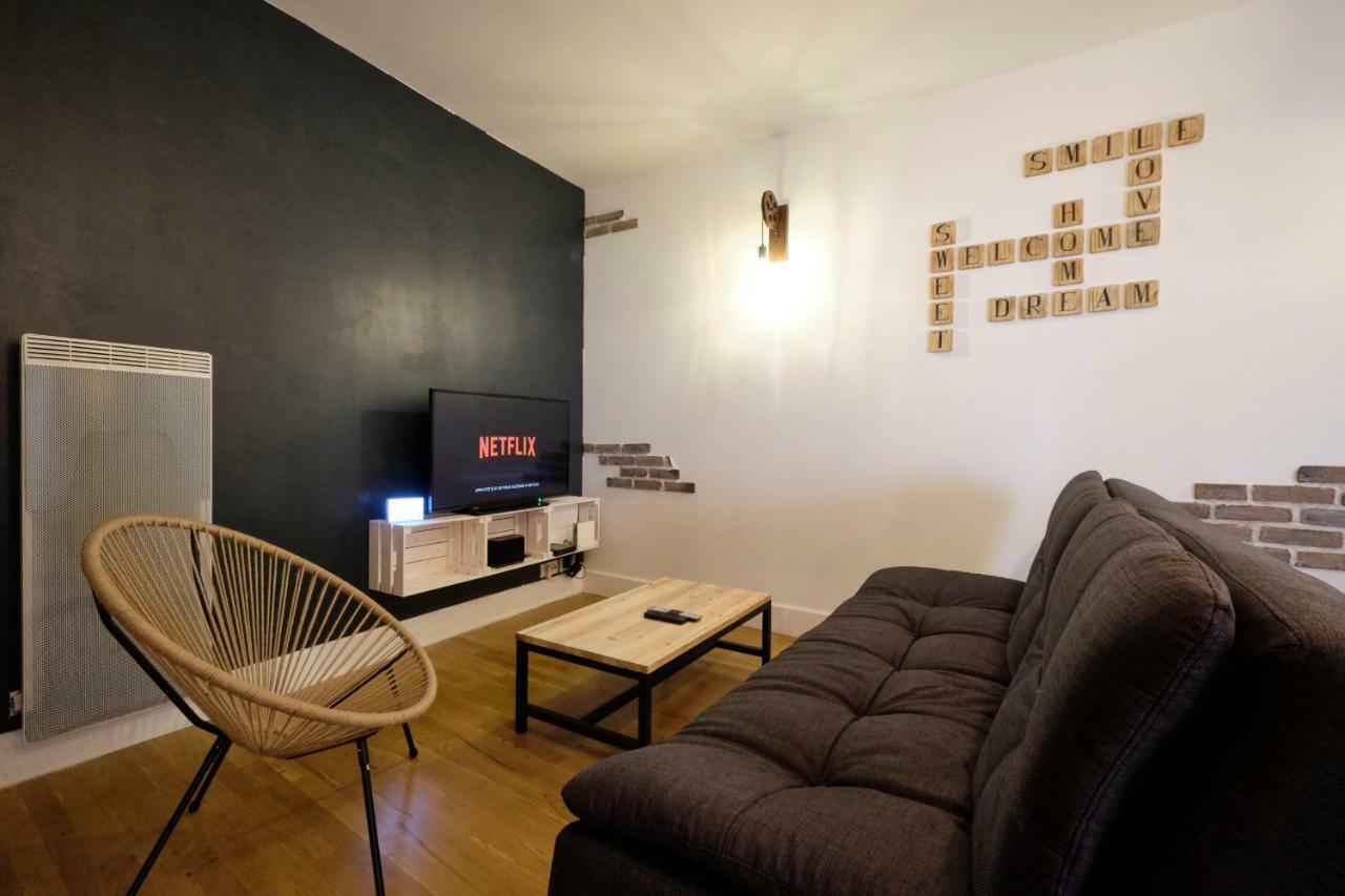 Melina - Appartement Dans Les Remparts De La Bastide Avec Parking Et Terrasse Carcassonne Dış mekan fotoğraf